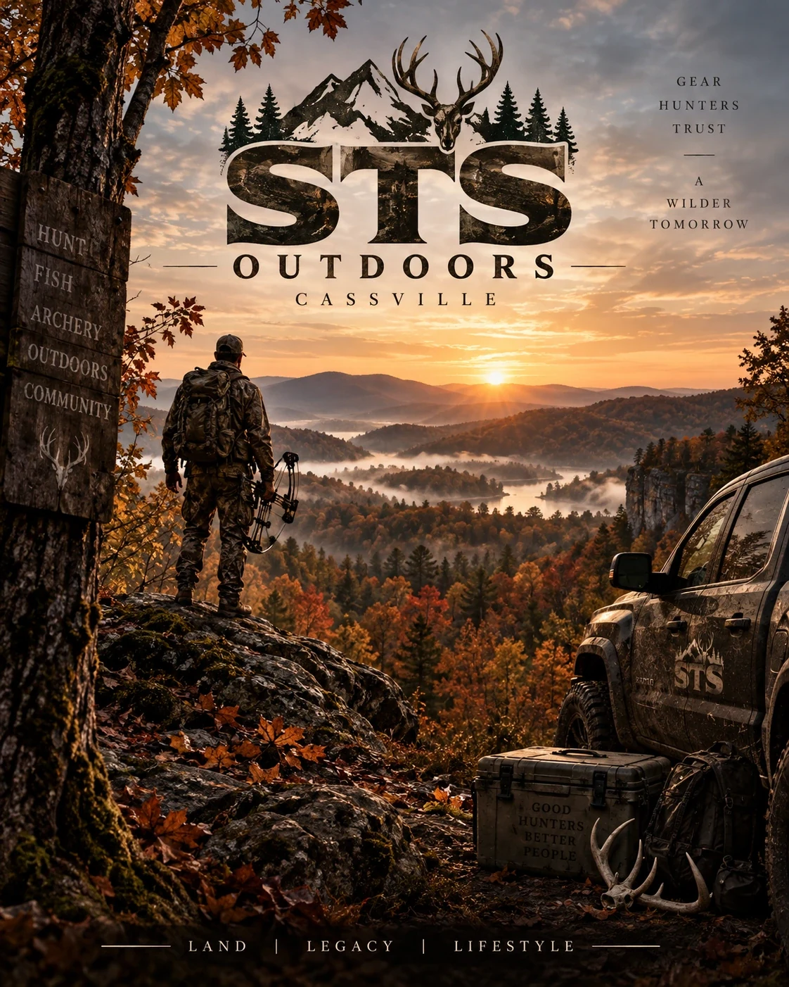 Illustrated STS autumn overlook.